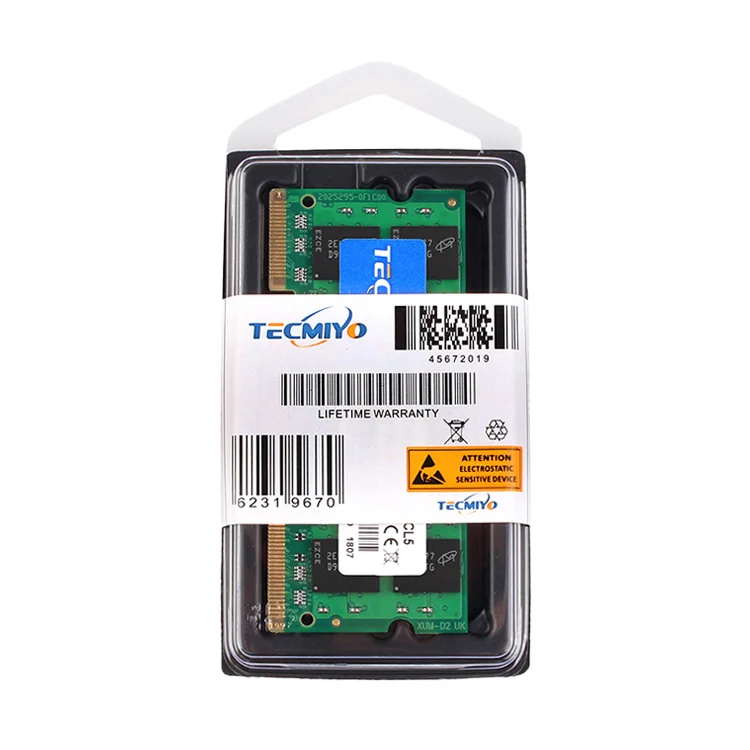 Ноутбук MEMORIA RAM память 2GB PC2 6400S DDR2 SO DIMM ноутбук