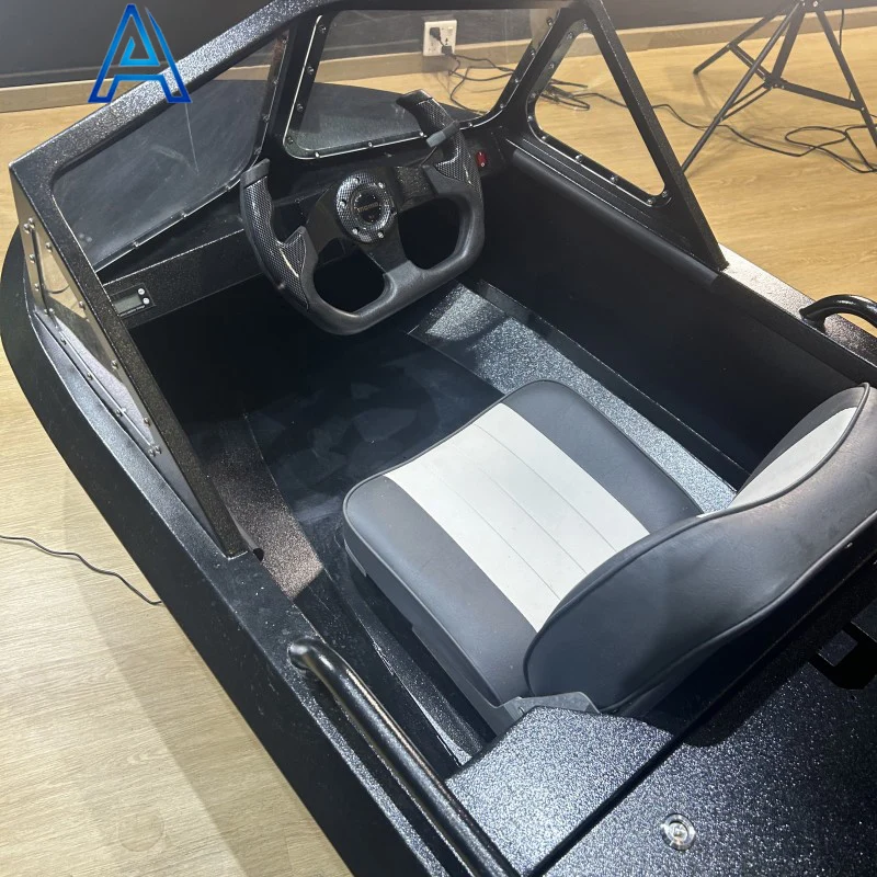 Customize painting 10-15KW amateur racing electric kart boat fishing craft vessel for quick jet speed motor boat ship scooter