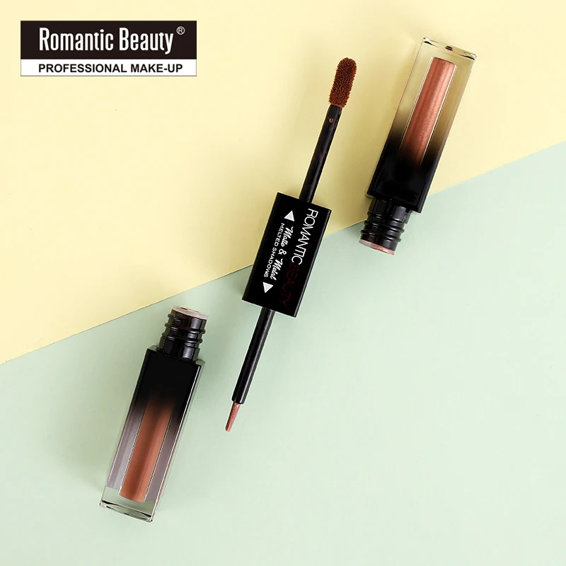 Частная торговая марка веганские жидкие тени для век Duochrome