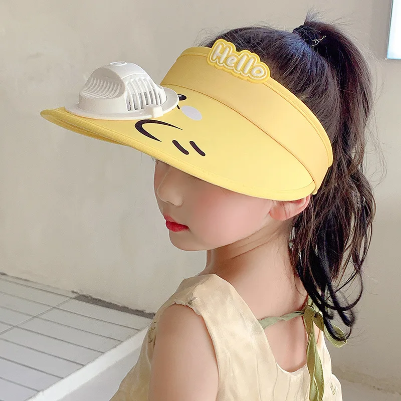 Детская летняя шляпа с большими полями и защитой от УФ-излучения