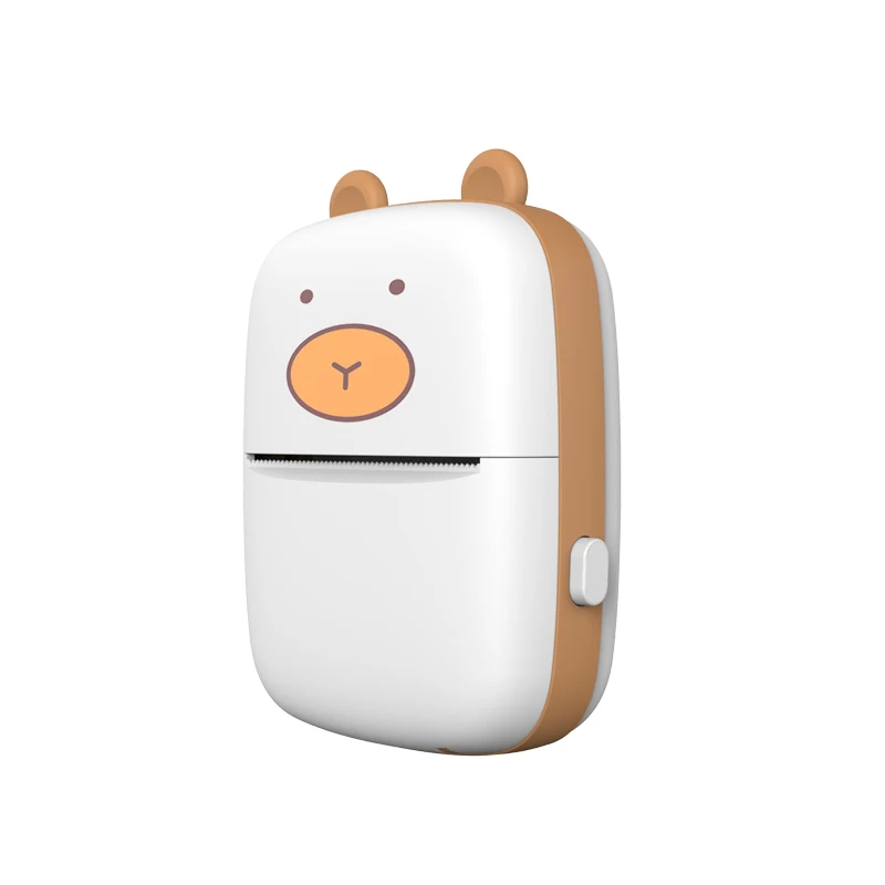 Mini Handheld Printer Pocket BT Wireless Mobile Printer Office Memo 57mm Thermal Printer Mini