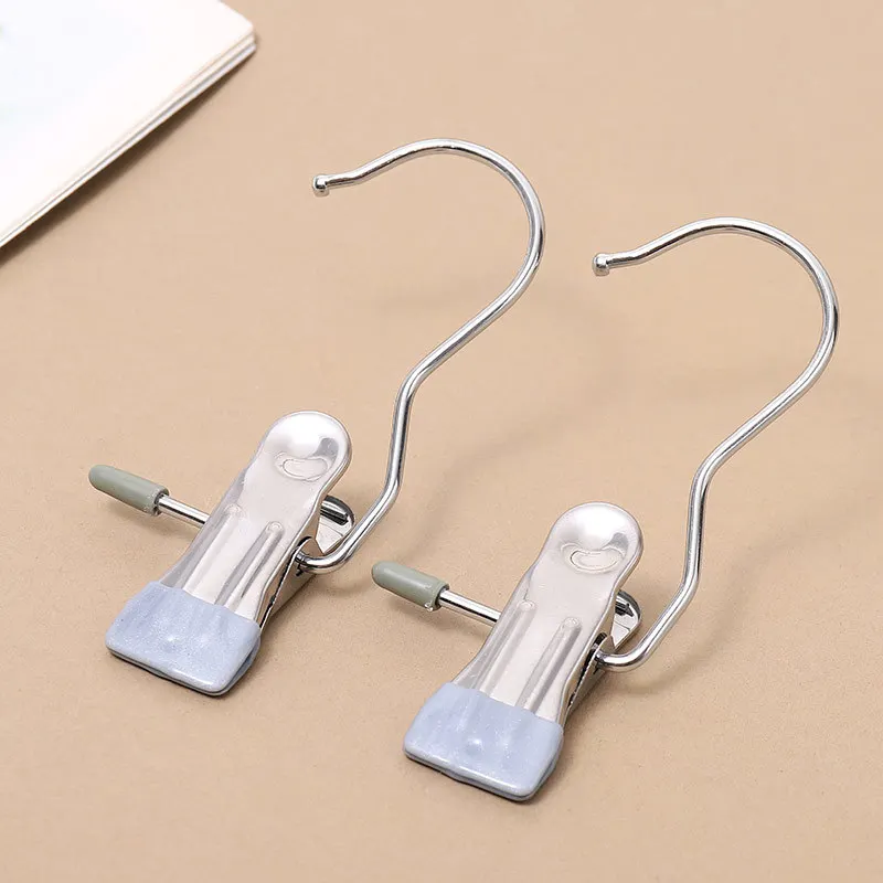 Lavinia Wholesale Factory Price Metal Clips Hanger Black Metal Clip Hanger