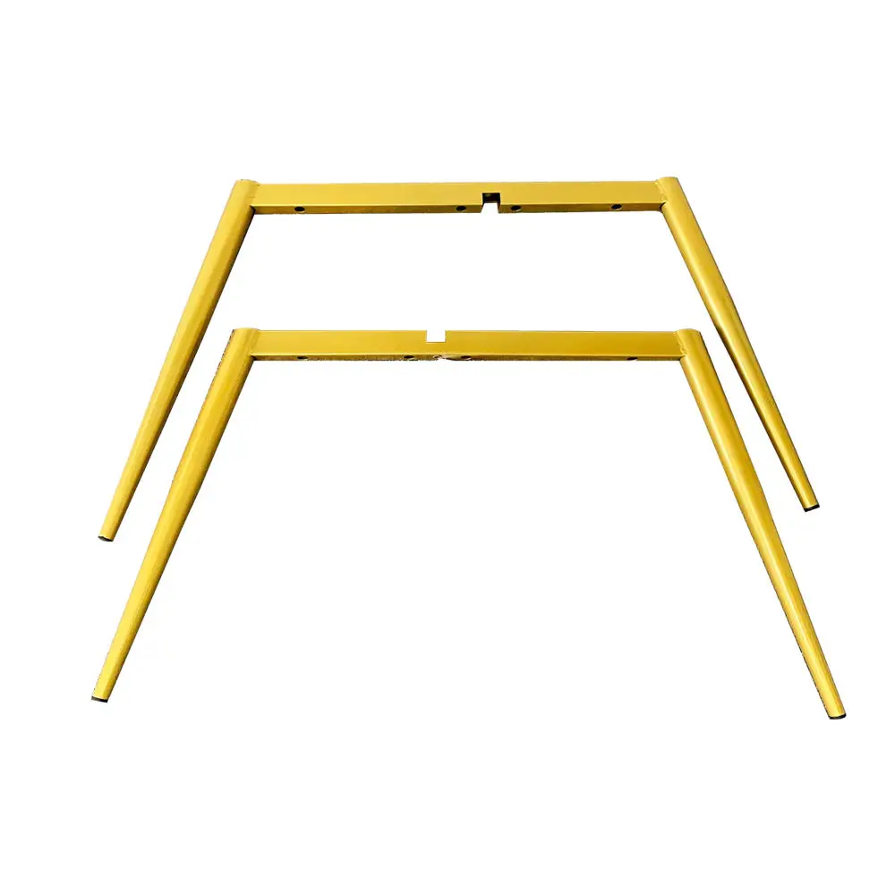 Custom universal shape modern process stainless steel, wrought iron metal table and chair frame