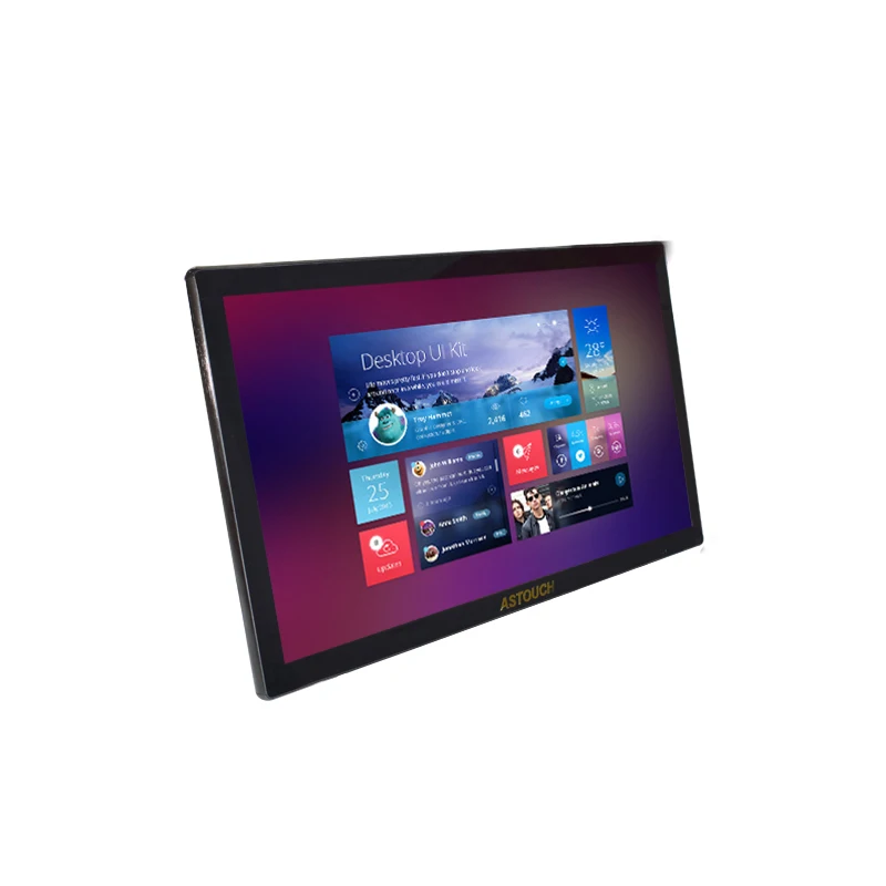 Wall mount digital signage menu board smart display touch interactive screen kiosk supplier 1080P 4K advertising media player