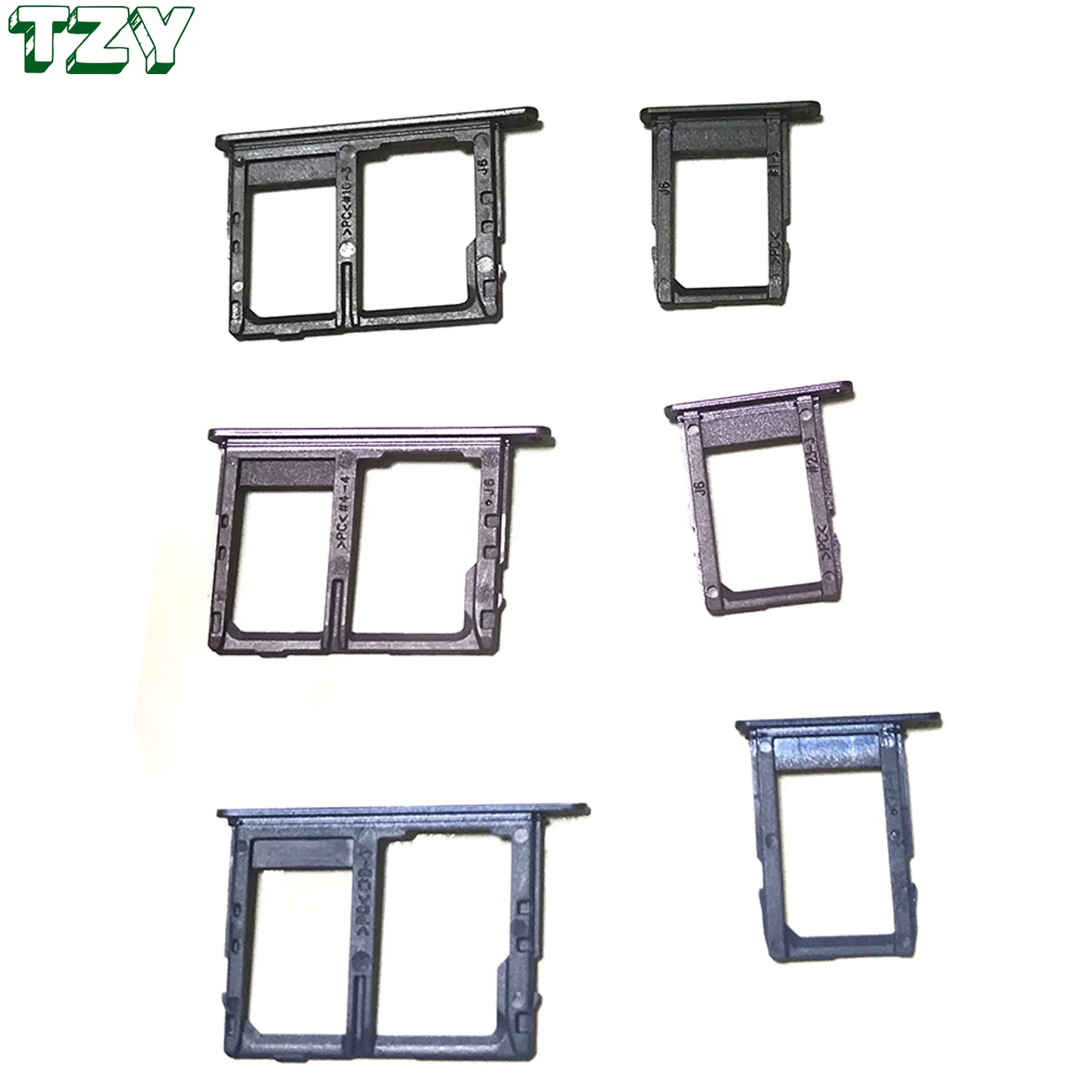 Wholesale SIM Card Tray Frame Holder Replacement Sim Slot for Samsung J6 J8 J8 PLUS A6 A6O5 A6PLUSJ4 PLUS J6 PLUS and so on