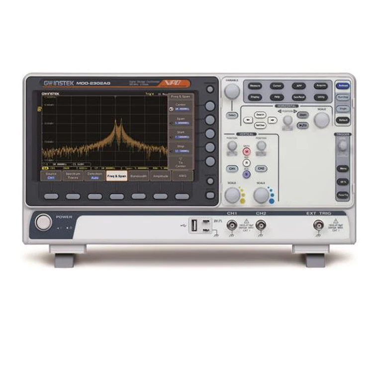 gwinstek MDO-2000A series MDO-2102A MDO-2202A MDO-2302A Digital storage oscilloscope channel