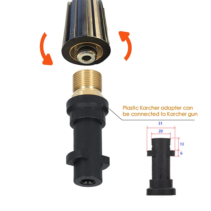 Pressure Washer Hose Tube Water Pipe Cleaning Replacement For Karcher M22 K Series ,nozzle sewer cleaning hose,Underwater gun