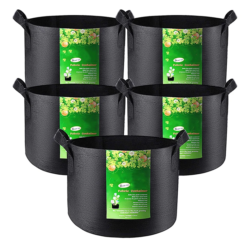 High Quality Outdoor Felt Garden Potato Nursery Growing Bag Plant Grow Bags