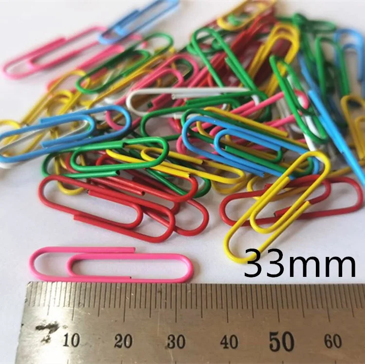 Clips Assorted Sizes Small, Medium and Large Paperclips for Paperwork Ideal for Home, School and Office Use