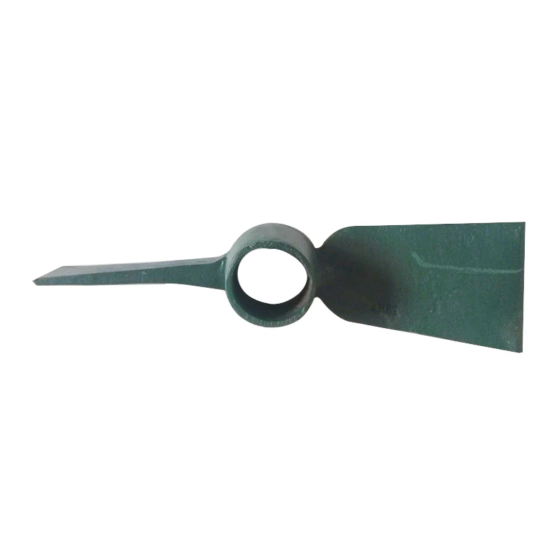 Hot Sale P406 Pickaxe Hardened Green Round Handle Pickaxe