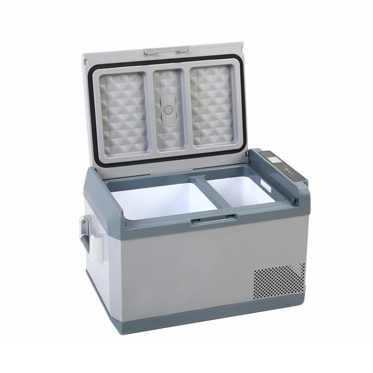 FCC Certification DC 12V 24V car portable fridge freezer refrigerator car fridges for sale with compressor