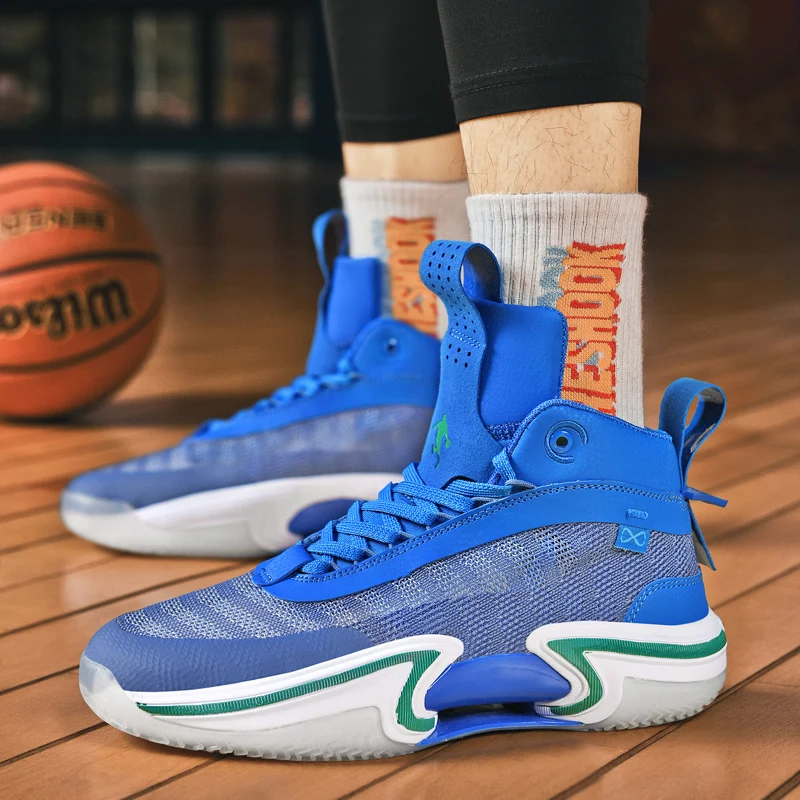 Proper Price Top Quality Running Basketball Sports Shoes Men Branded Basket Shoes