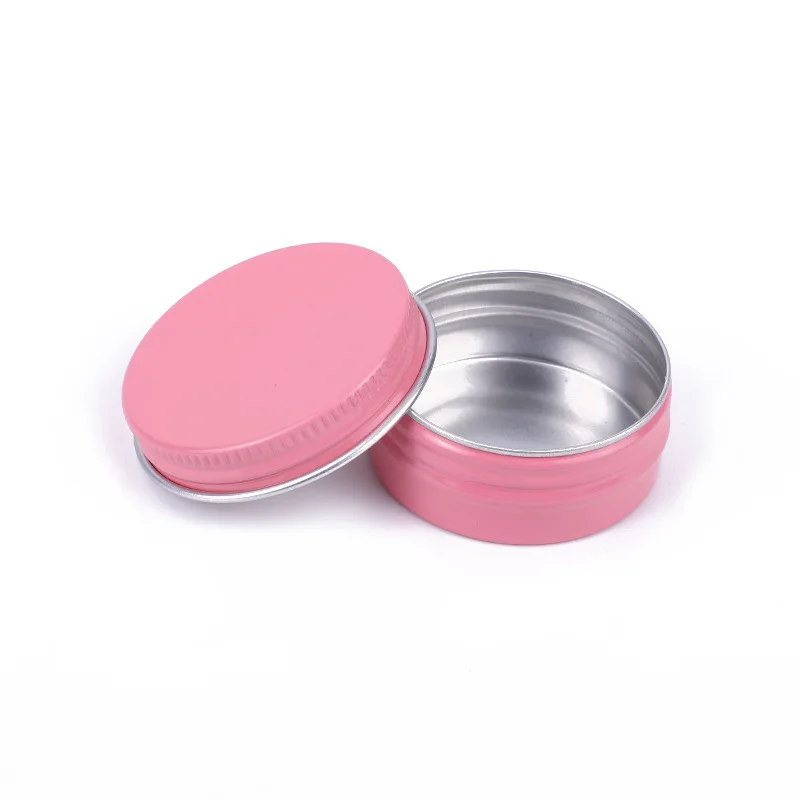 
In stock 15g 40*17mm custom christmas cans baking decorative round cookie metal candle custom self seal tins 