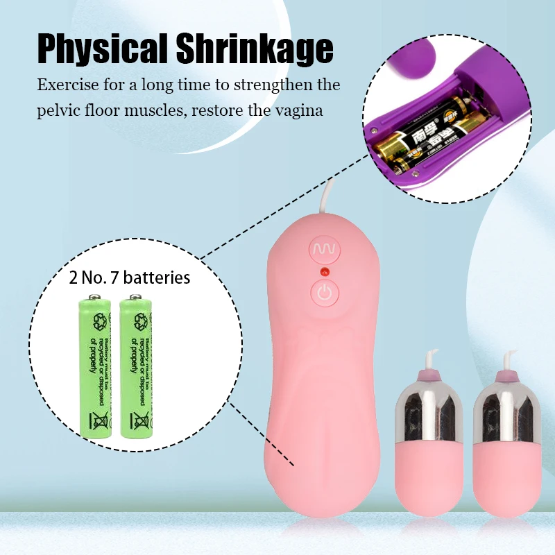 Battery Version Multi-frequency Female Double Masturbation Cup Mute Waterproof G-spot Vibrating Masturbation Device Female Adult