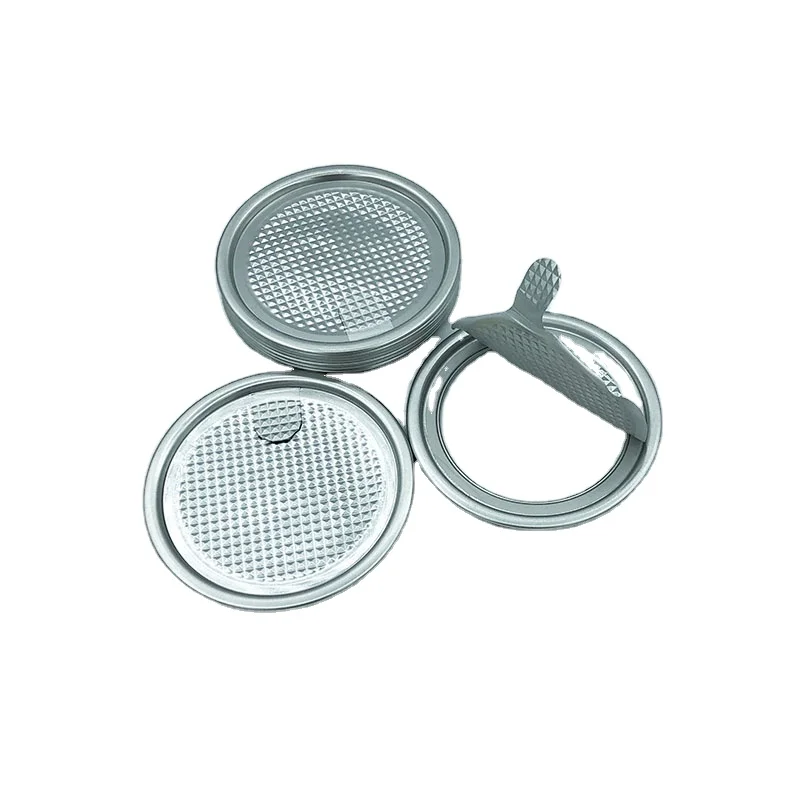 300# 73.3mm Aluminum  top peel off easy open lid
