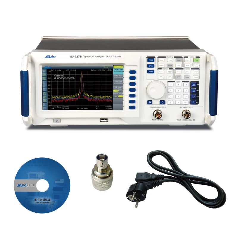 SA9100/9200 9khz~7.5 ghz Series  RF led usb bench spectrum analyzer  with optional tracking generator