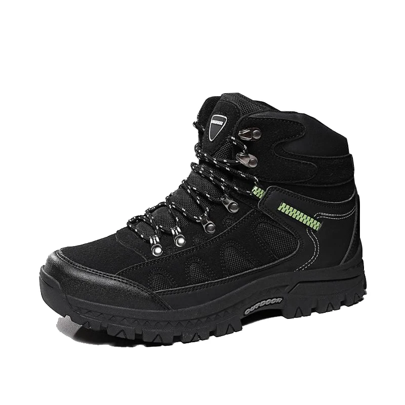 New Arrival Large Size Waterproof Warm Climbing Boots High-top Outdoor Safety Hiking Boots