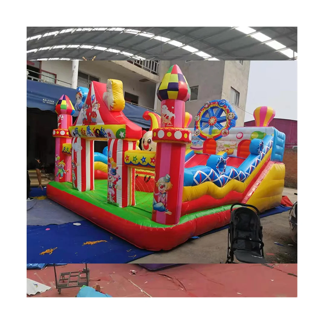 Cheap Price Inflatable Air Trampoline, Bouncy Castle, Inflatable Bouncer For Sale inflatable garden activity water slide