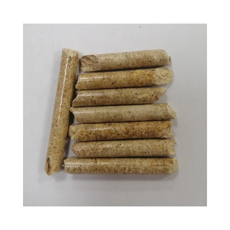 New energy wood pellets with 100 percent recycled wood reducing heating cost for cleaning burning