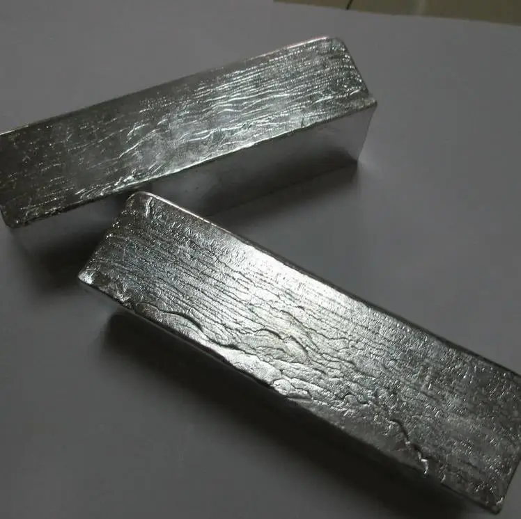 Высокочистый металлический индиевый слиток 99.995% от поставщика по заводской цене