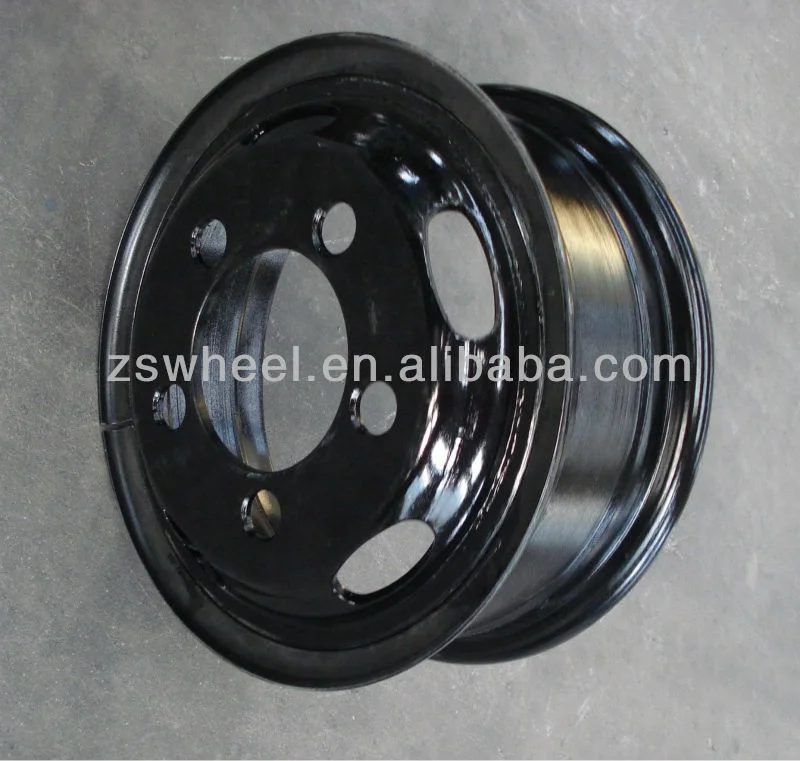 
tube steel wheel 5.5-16 for truck 