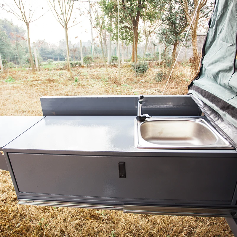 Factory Direct Sale Outdoor Off-Road Popup Camper Truck For Travel