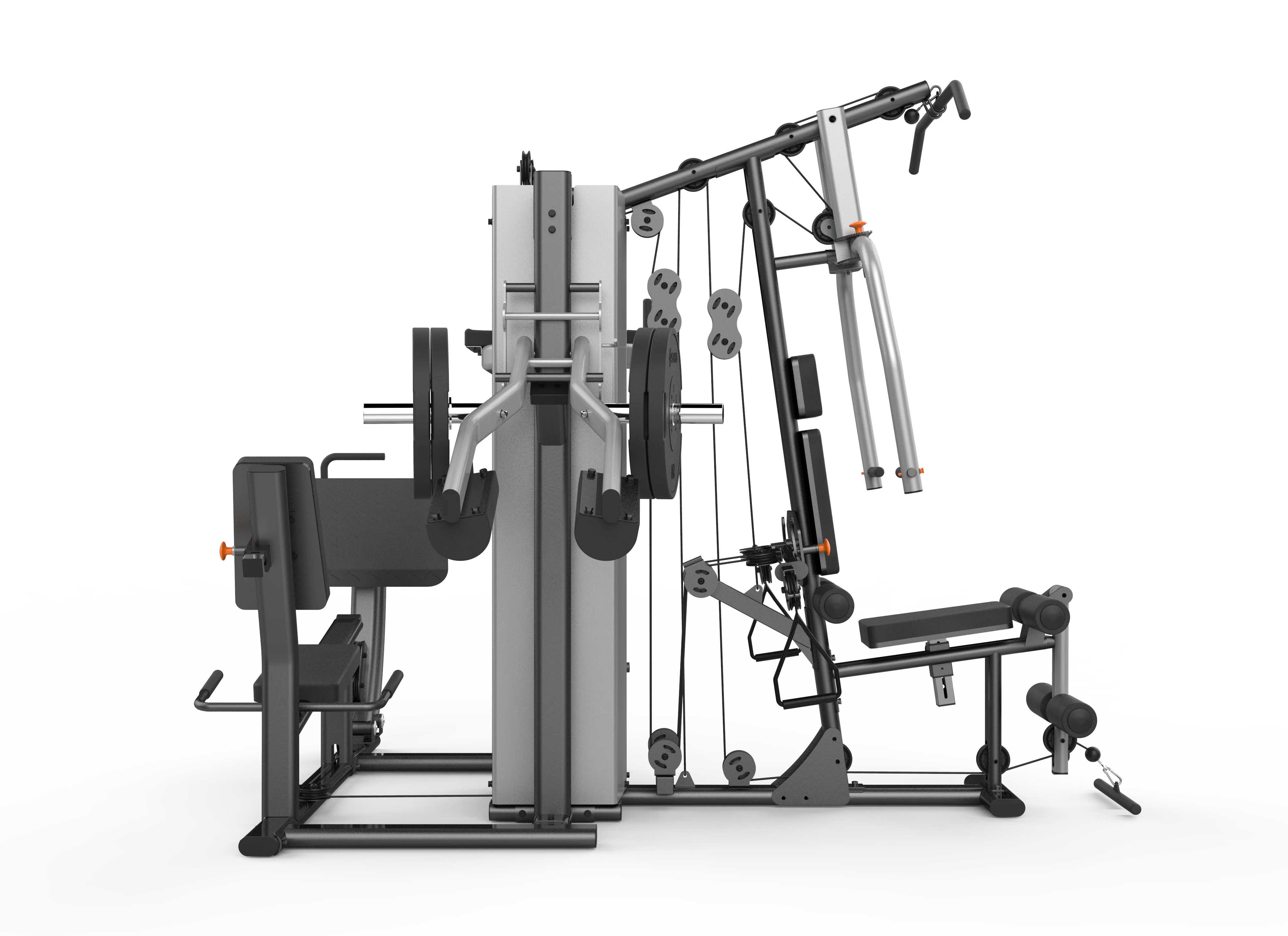 SHUA SH-G5205 Multiple Station Gym and home fitness equipment 4- stations equipment supplier and manufacturer