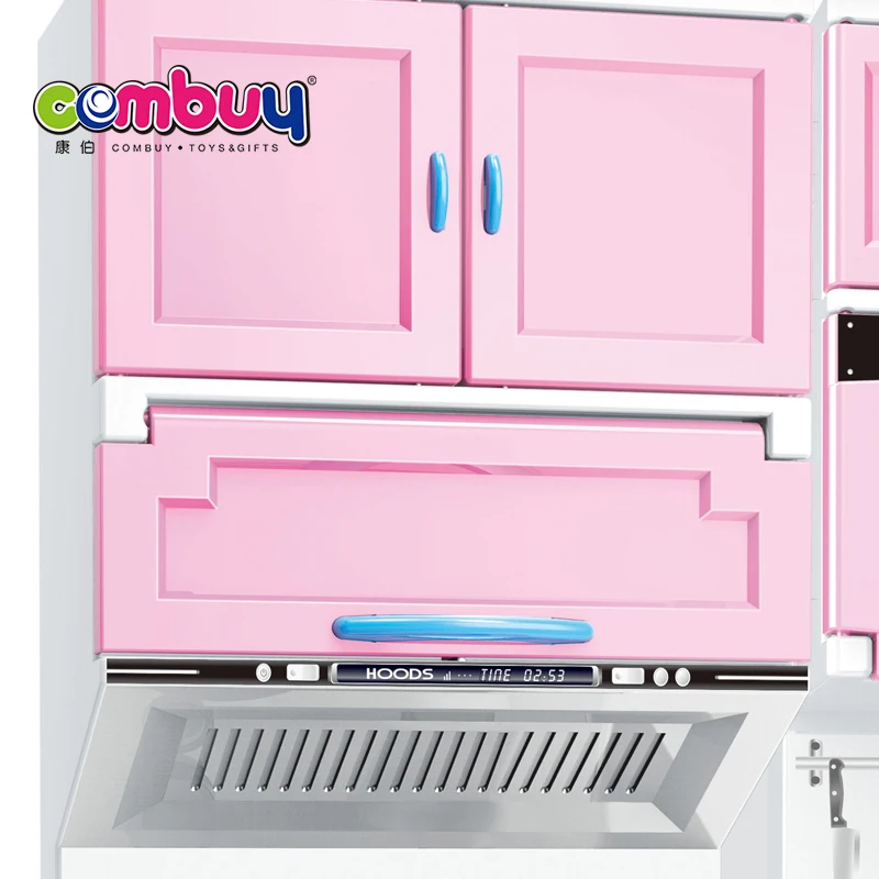 Ambry children cooking play light sound mini kitchen toy set