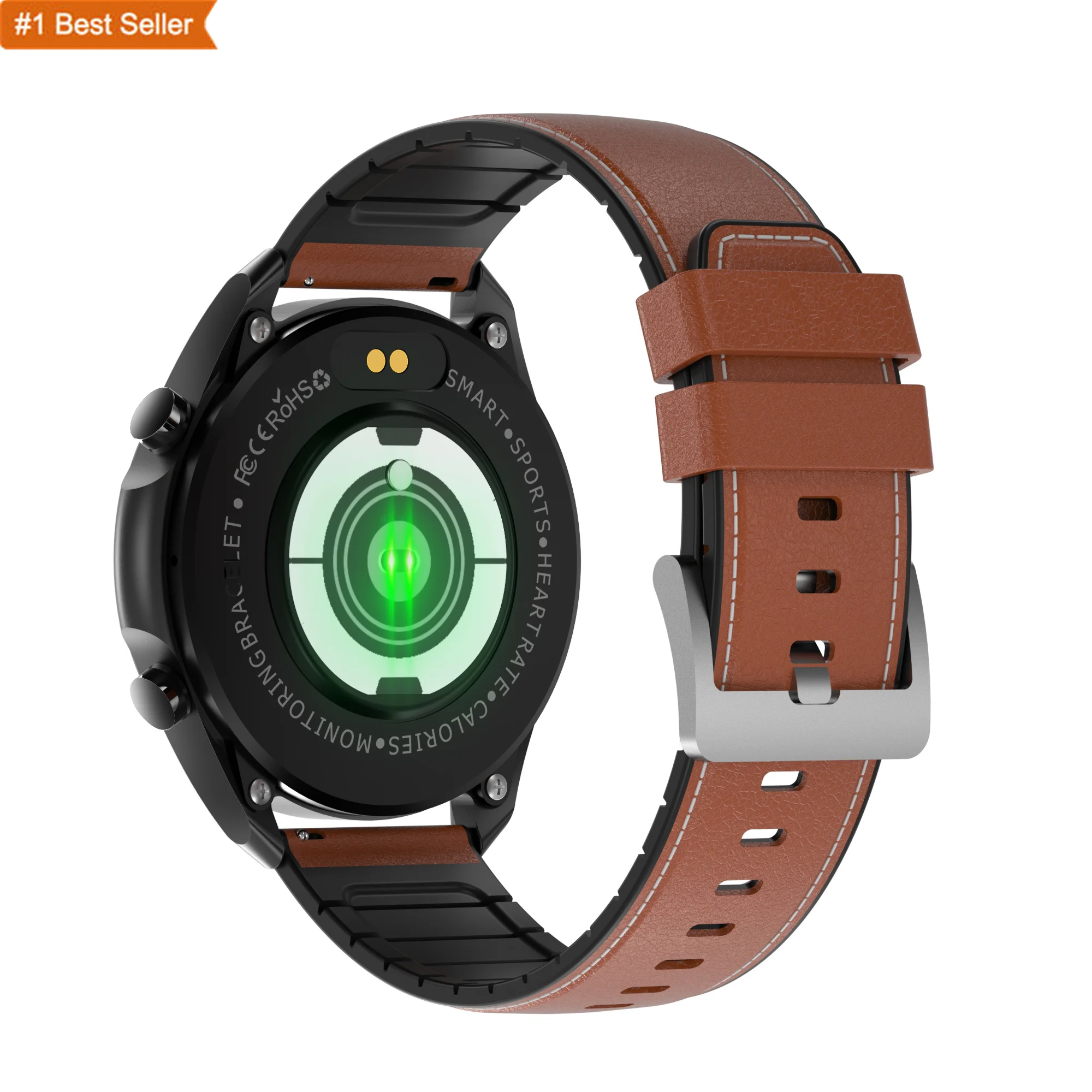 Jumon Wholesale 2022 New Smart Watch DW95 With Calls Voice Assistant Body Temperature Leather Strap Mens Smartwatch