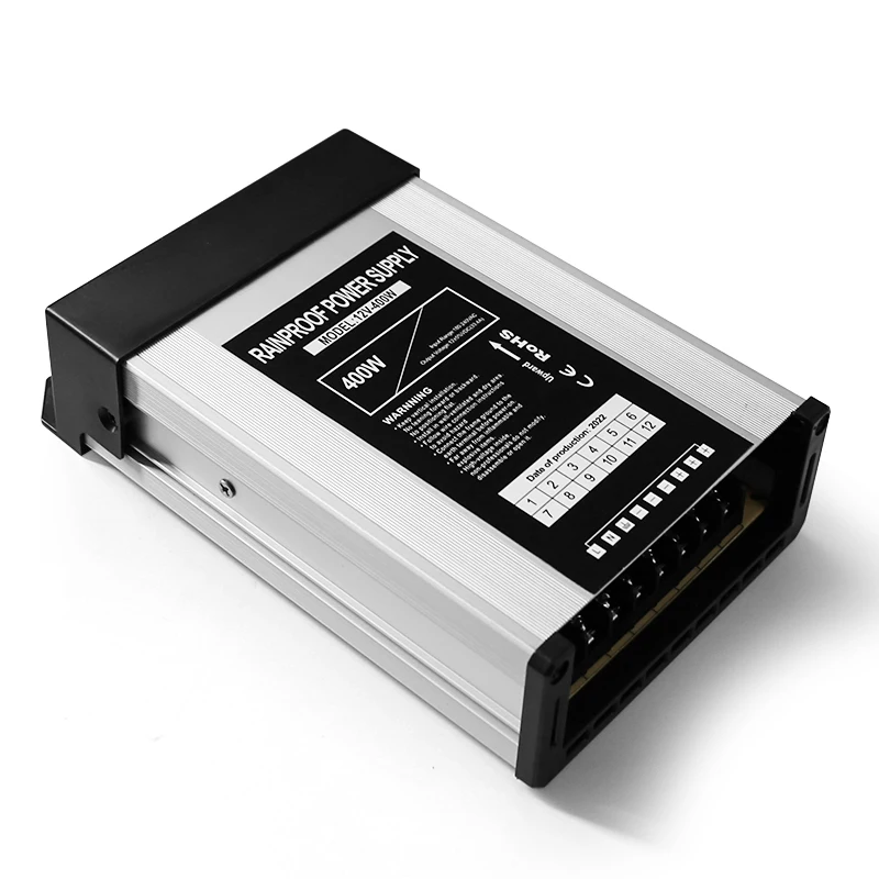 power supply module led tv Constant DC 12vdc Rainproof smps 400watt 33amp single output 120watt 150watt 200watt