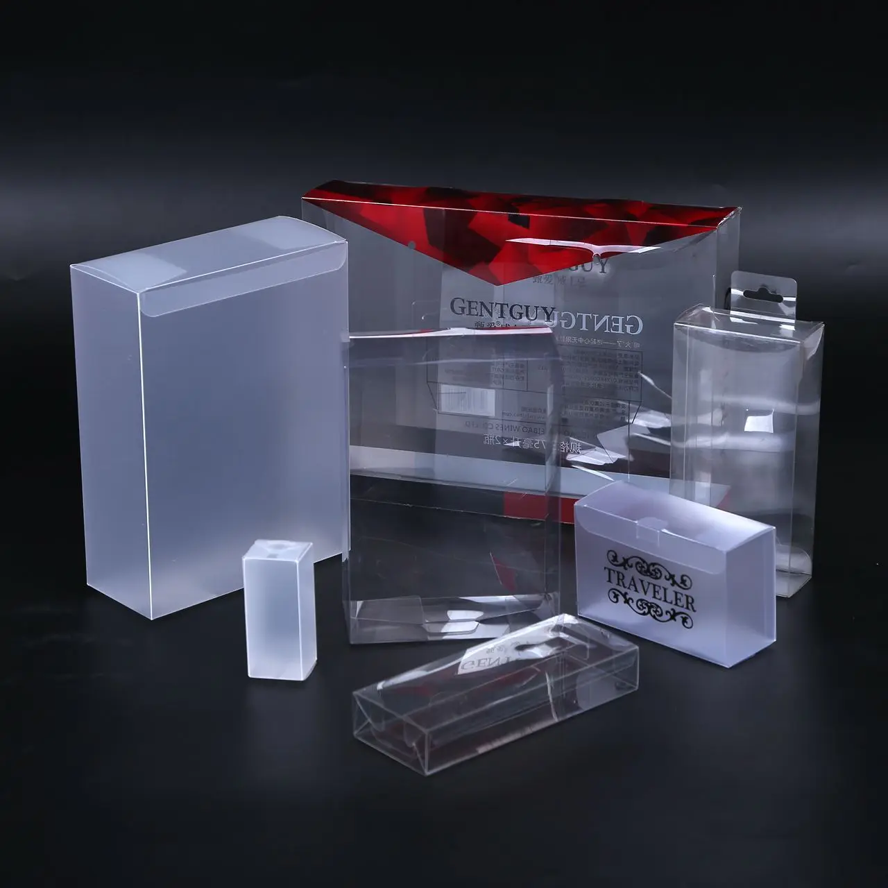 Wholesale Customized Clear PVC Box Printed Acetate Box Transparent PVC Transparent Gift Box Folding Packaging