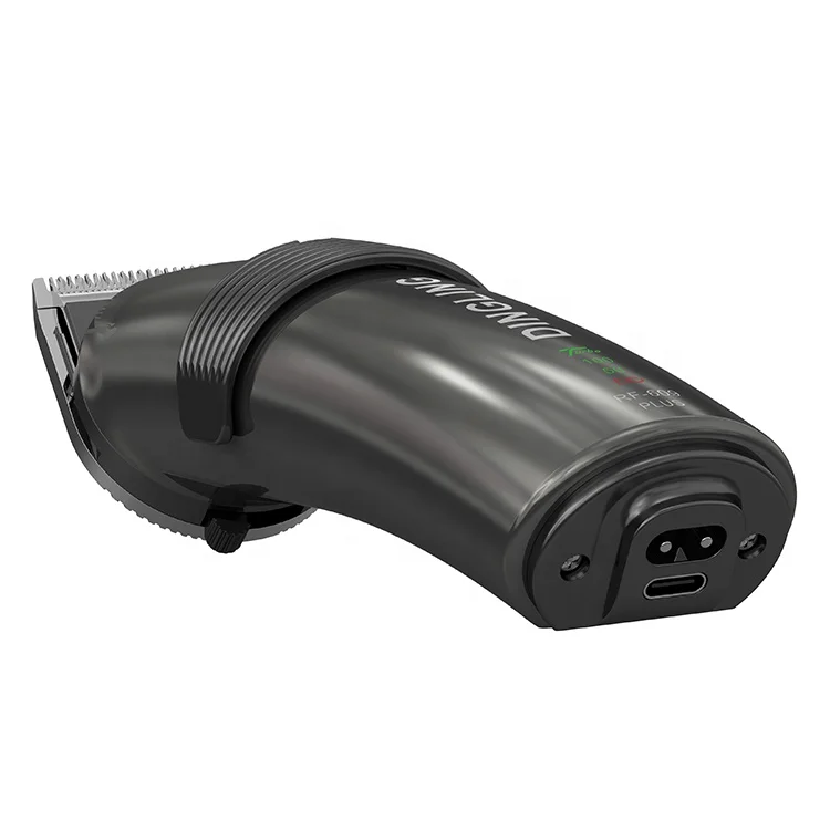 Dingling Rf-609 Plus Battery Capacity Display Adjustable Blade High Quality Profession Cordless Professional Hair Clippers Set