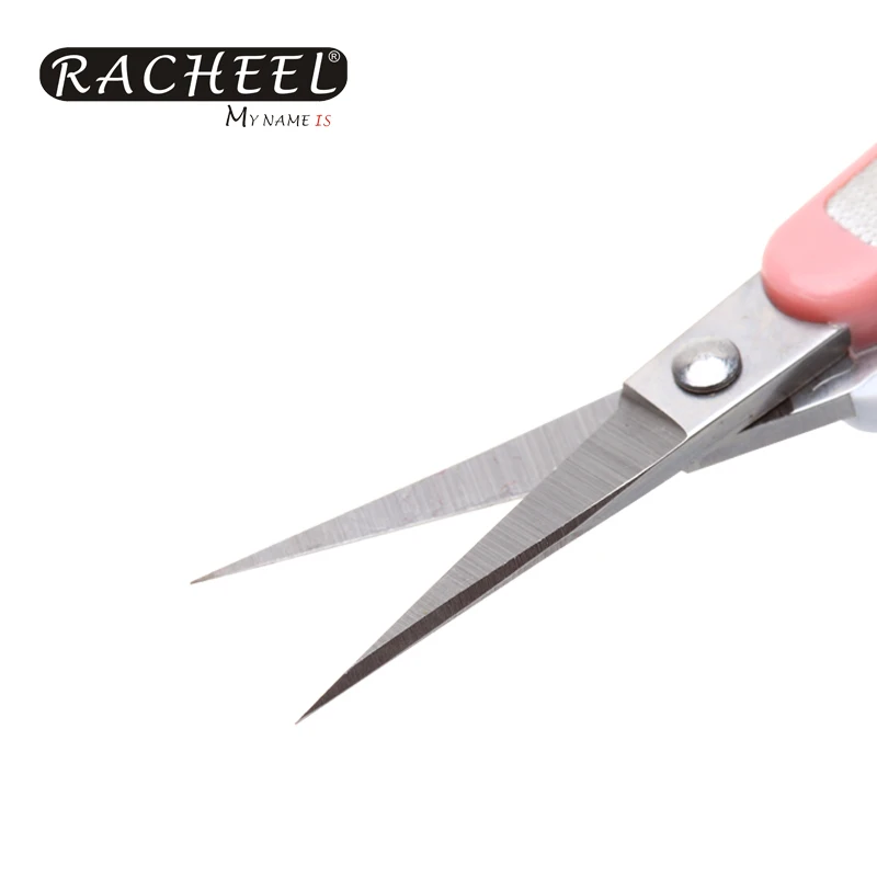 CY-131 Makeup Stainless Steel Eyelash Extension Scissors White and