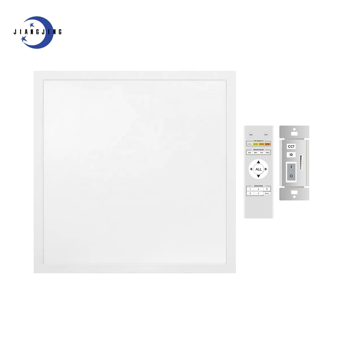Новые продукты Светодиодная панель с подсветкой 2x2 2x4 1x4 Светодиодная панель с микроволновым датчиком (встроенный датчик), управляемая пультом дистанционного управления