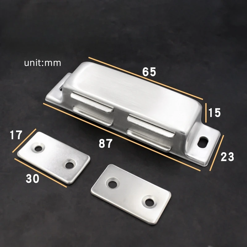 Durable Flip Top Boxes Magnetic Door Catch Magnet Catch Stainless Steel Strong Magnetic Door Suction