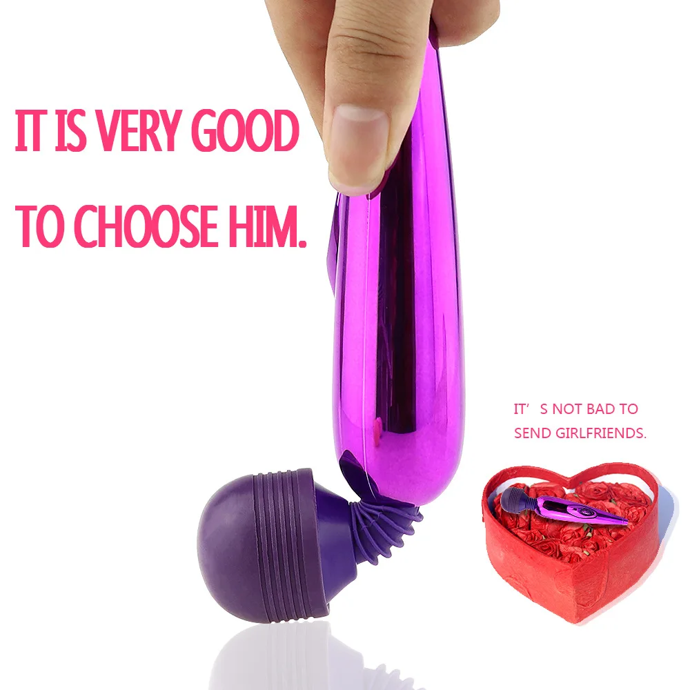 powerful wireless massager magic wand av bibrator for woman orgasm