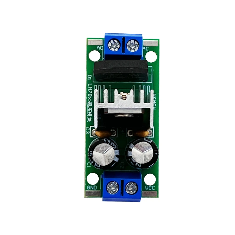 LM7805 Three-Terminal Regulator Power Supply Module 5V Regulator Module Rectifier Filter Power Converter