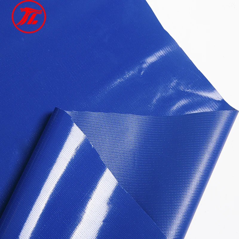 Heavy duty 650gsm tarpaulin 1000D Glossy Matte Lona fabric Tarpaulins for trucks