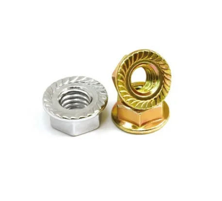 Professional manufacturer Wholesale hex flange nut DIN6923 zinc plated/ galvanized
