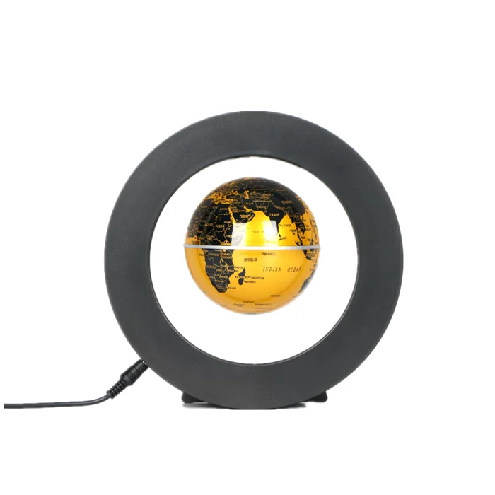 High Quality Plastic Hot Sale Rotating Magnetic Earth Globe Led Levitation Floating Magnetic Globe