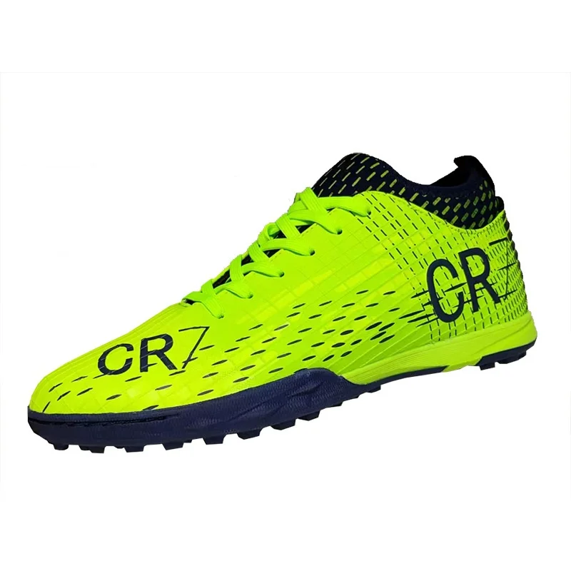 New CR7 Professional Youth Training Football Football Shoes Low-top Broken Nail Synthetic Net Fashion Brand Popular sneaker