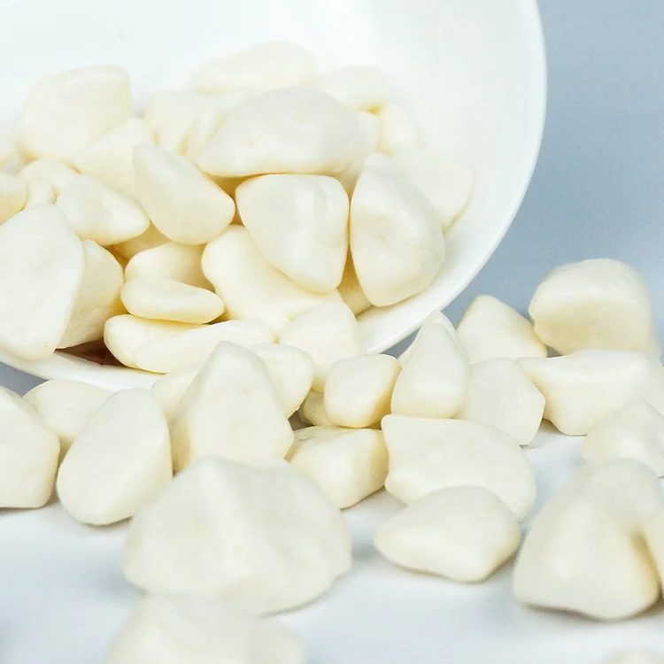 Delicate Box Package Colorful Stone Candies Palatable Hard Milk Candy Gummy Stone Chocolate Candy