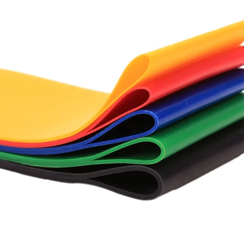 High Quality latex resistance band fitness elastic booty loop resistance band for legs strength training