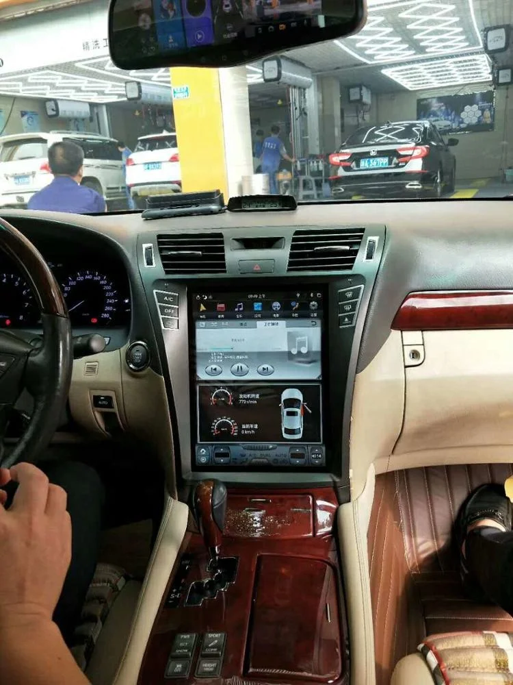 Factory Price Touch Screen Android Car GPS For Lexus Ls460 ,600  Car DVD Player Navigation With Playstore BT Wifi