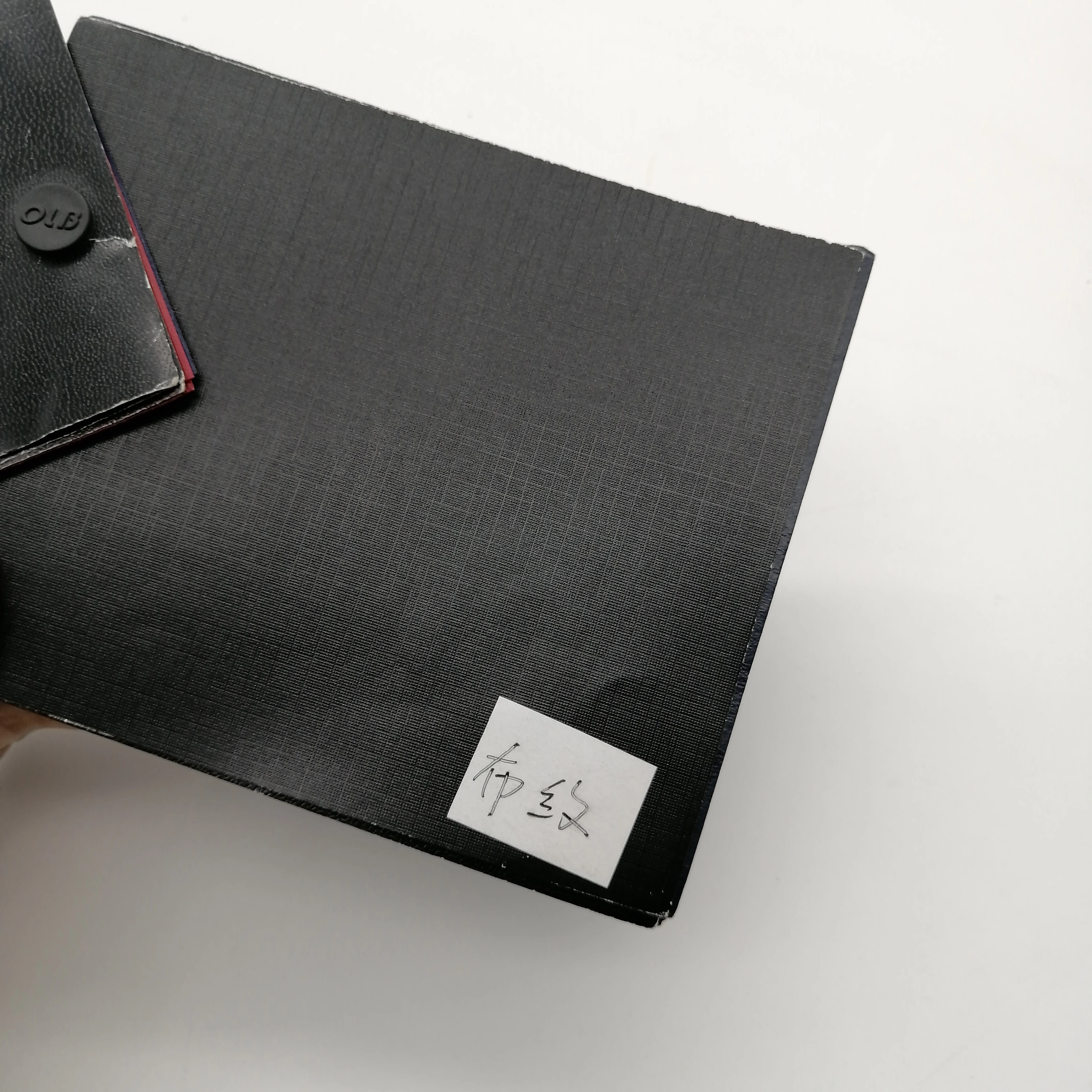 Burgundy Maroon Color Leather Paper 120gsm Linen Texture Box Paper