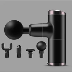 Dropshipping Deep Muscle Fascial Body Massager Mini Massage Gun Portable Handheld Electric Vibration Massage Gun