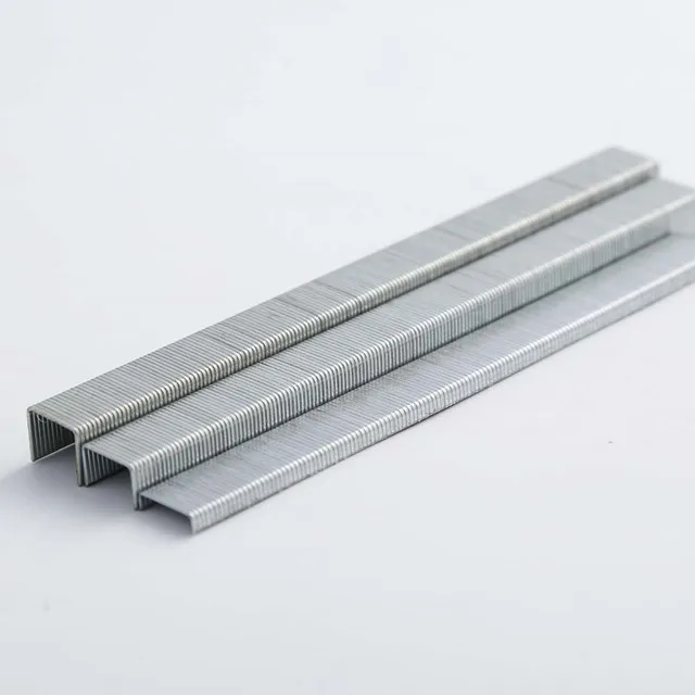 Pneumatic Staple Manufacturer 10F Series Galvanized Wire Staples 1004F 1006F 1008F 1010F 1012F 1014F 1016F Staples Pin
