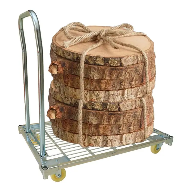 1200 pounds maximum load four wheel cargo flat bed truck platform platform truck hand trolley hardwood platform truck