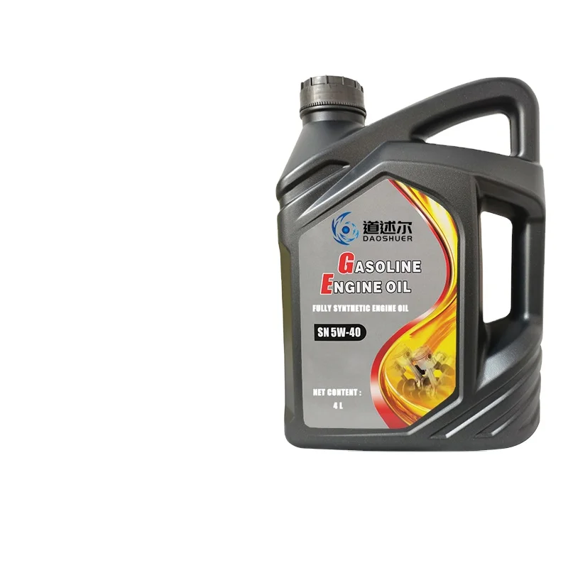 SN 5w40  whosale price  plastic barrel packaging gasoline engine oil