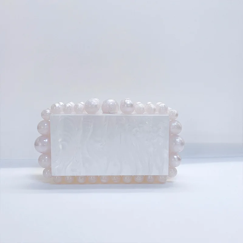 Wholesale Custom New Fashion Acrylic Cloud Plastic Bag Hand Bag Flash Beads Luxury Designer Ladies Bags For Women